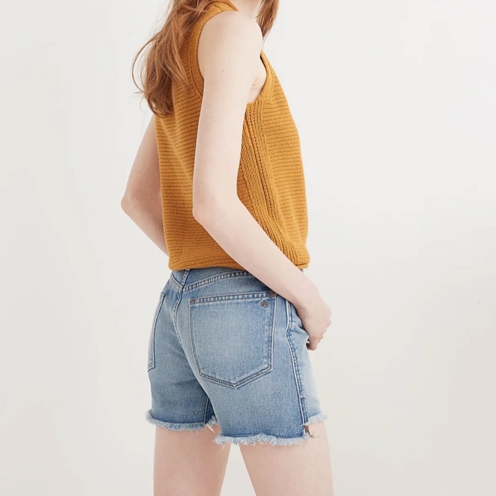 Madewell The Perfect Jean Short: Step-Hem Edition - Picture 4 of 15